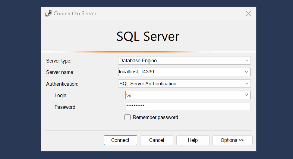 SQL Server login