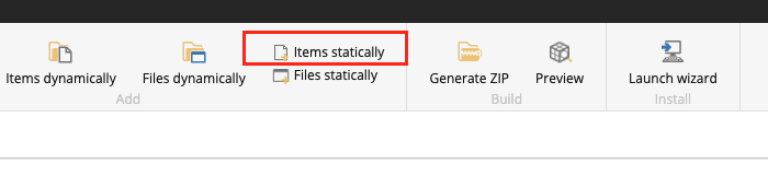Select Items Statistically from the Sitecore menu