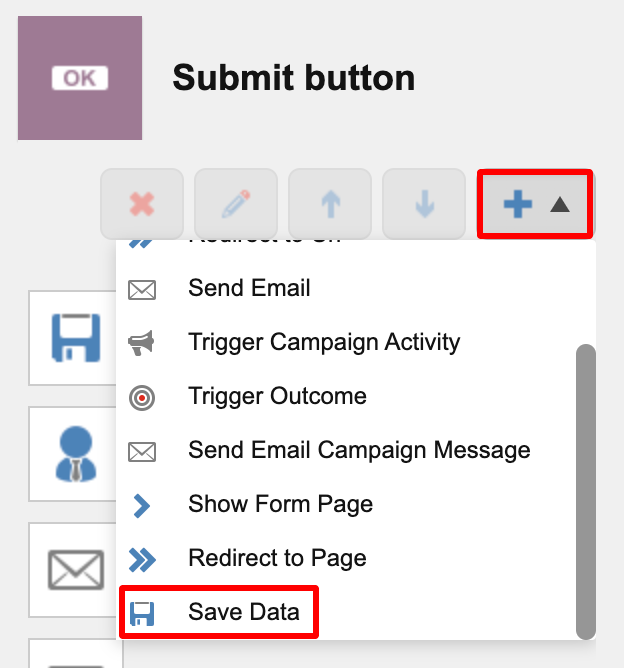 Adding Save Data as a form submission action in Sitecore