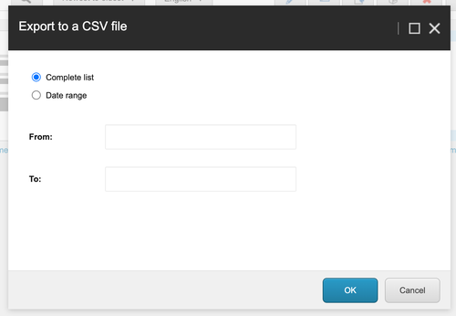 Export Sitecore form data to a CSV file