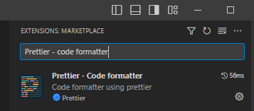 Prettier Code Formatter
