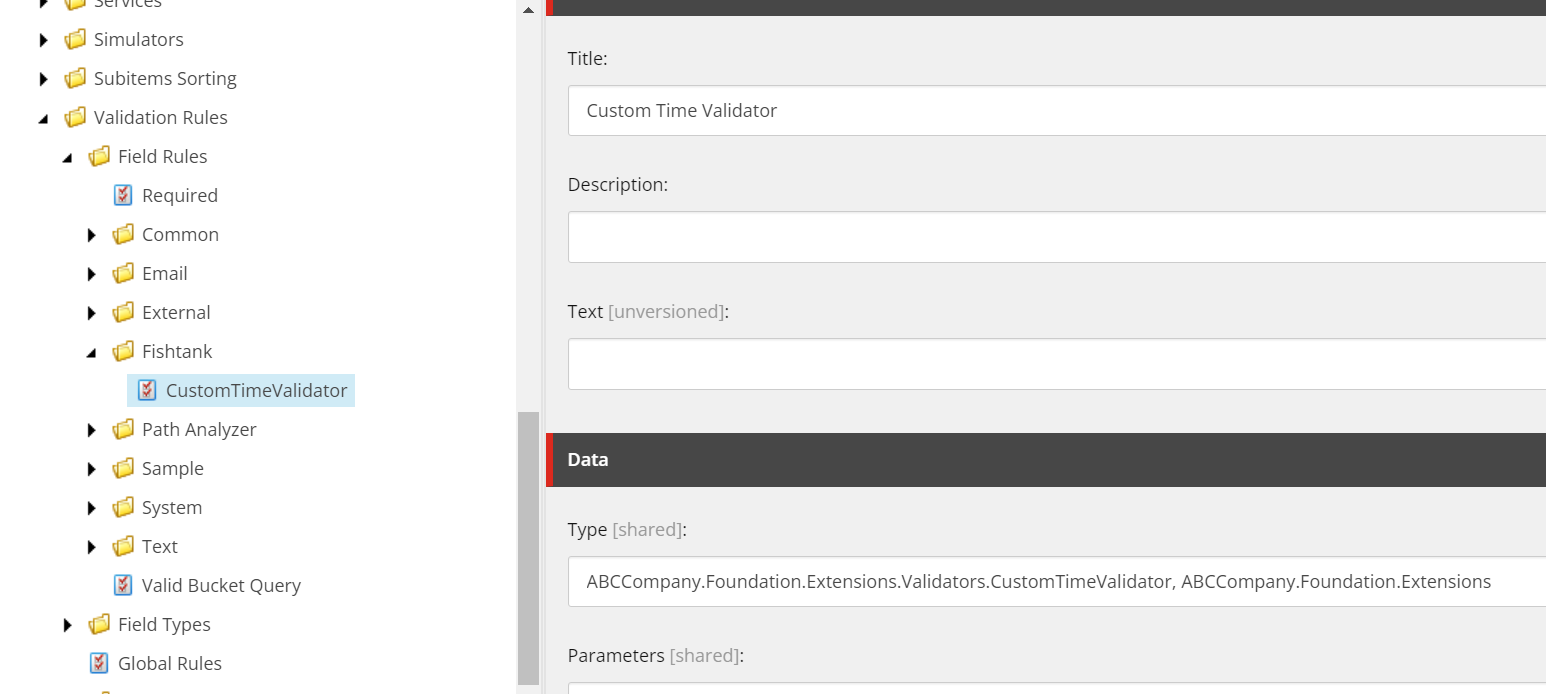 Exception Handling for A Custom Field Validator in Sitecore