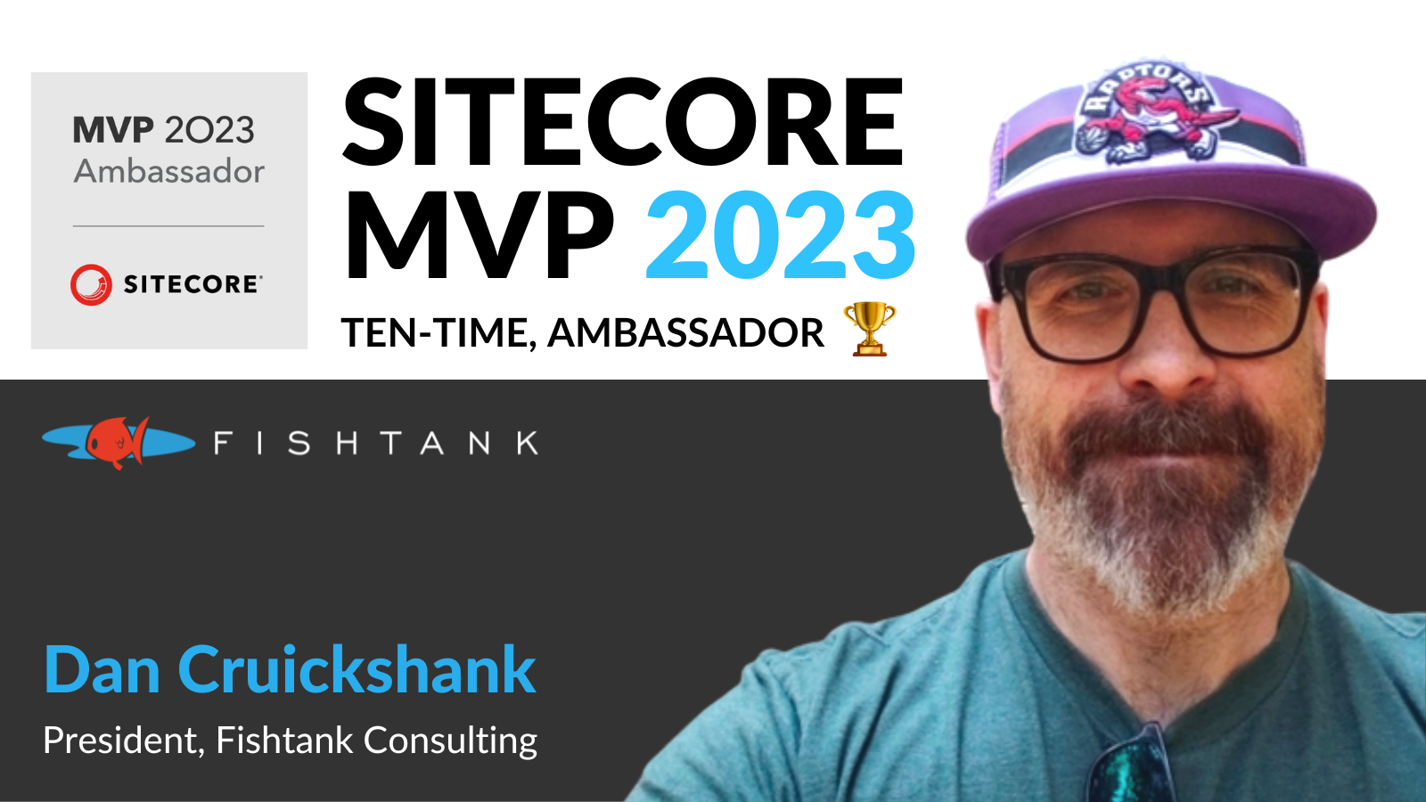 Dan Cruickshank wins Sitecore MVP for 10 years running in 2023