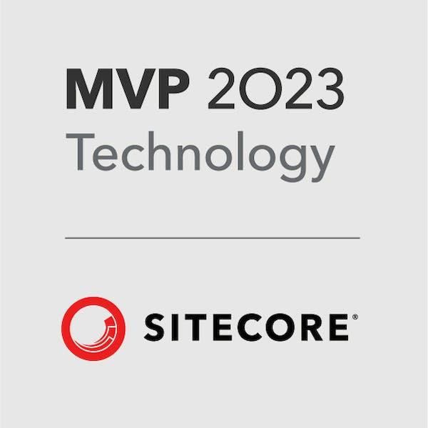 2023 Sitecore MVP Technology Award