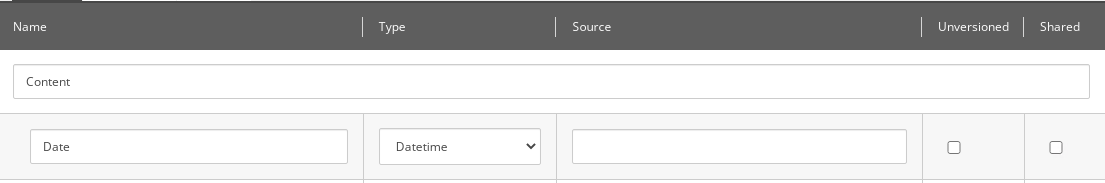 Example "datetime" Field in your content pages in Sitecore SXA
