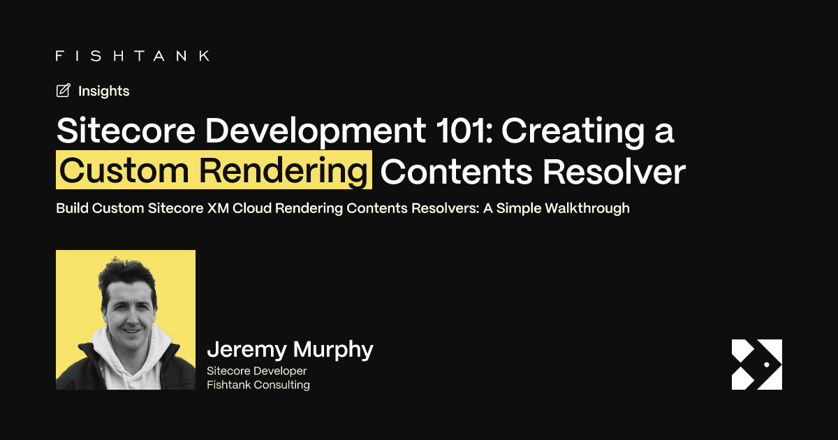 Sitecore Development 101: Creating a Custom Rendering Contents Resolver ...