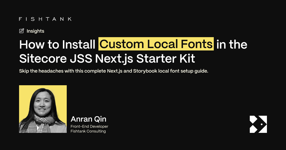 How to Install Custom Local Fonts in the Sitecore JSS Next.js Starter ...