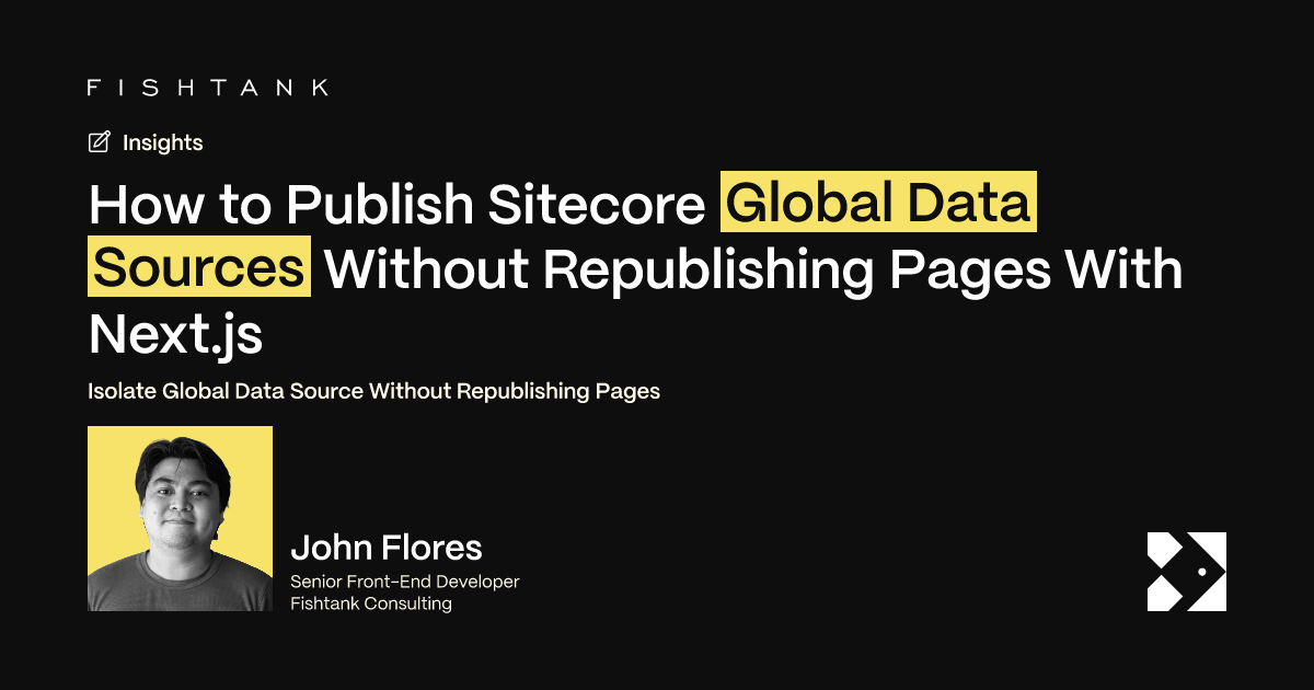 How to Publish Sitecore Global Data Sources Without Republishing Pages ...